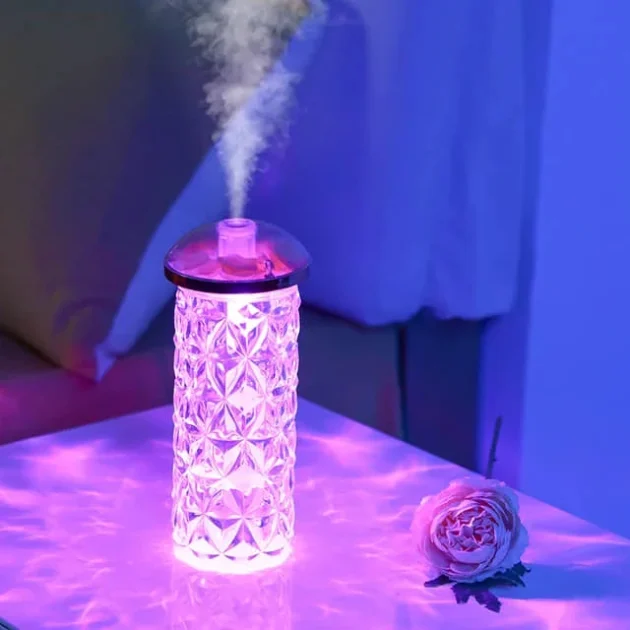 مرطب هواء بضوء LED ملون